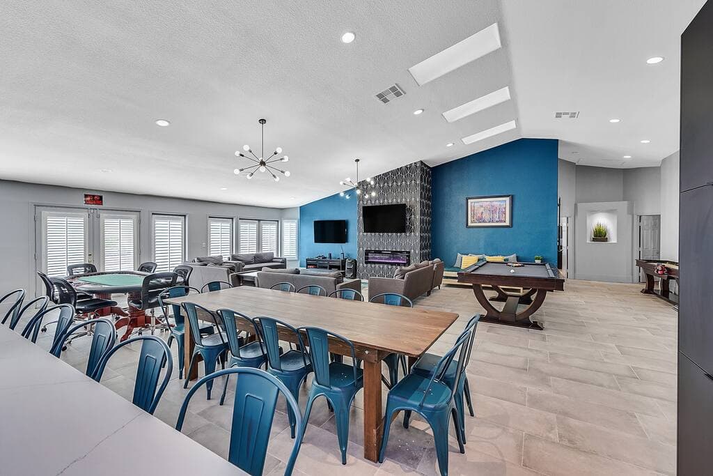 vegasbnb Posh Villa | 8BR Las Vegas Vacation Rental • 5 Baths • 16 Beds • Pool & Spa • Mini Golf | vacation rental photo 2