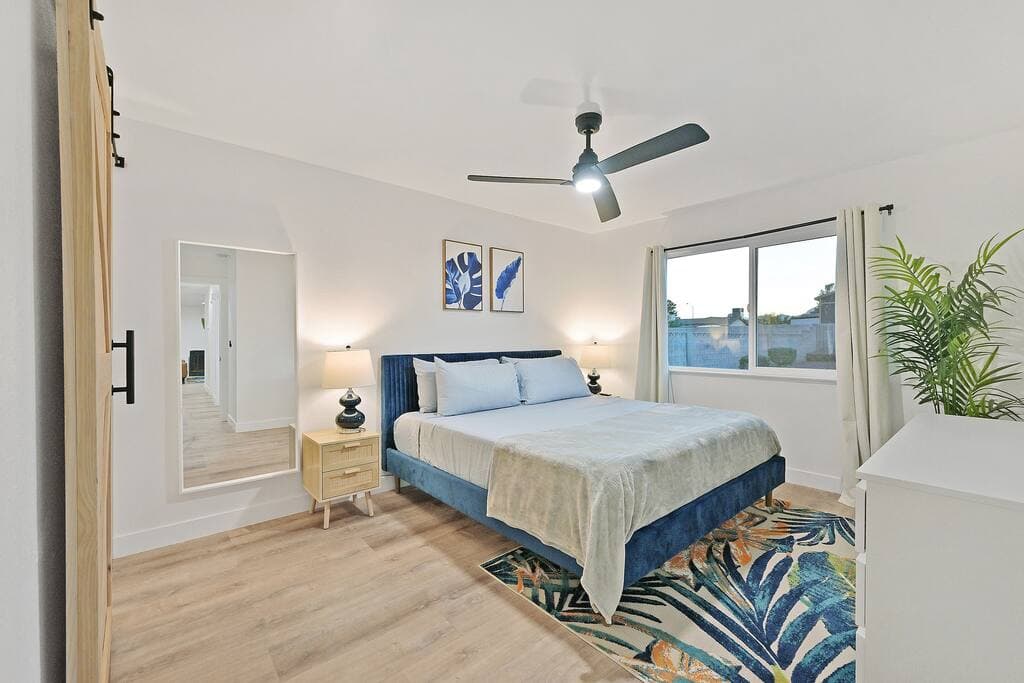 vegasbnb Tropicana Desert Villa | 5BR Las Vegas Vacation Rental • 6 Beds • 10-Ft Pool & Spa | vacation rental photo 9