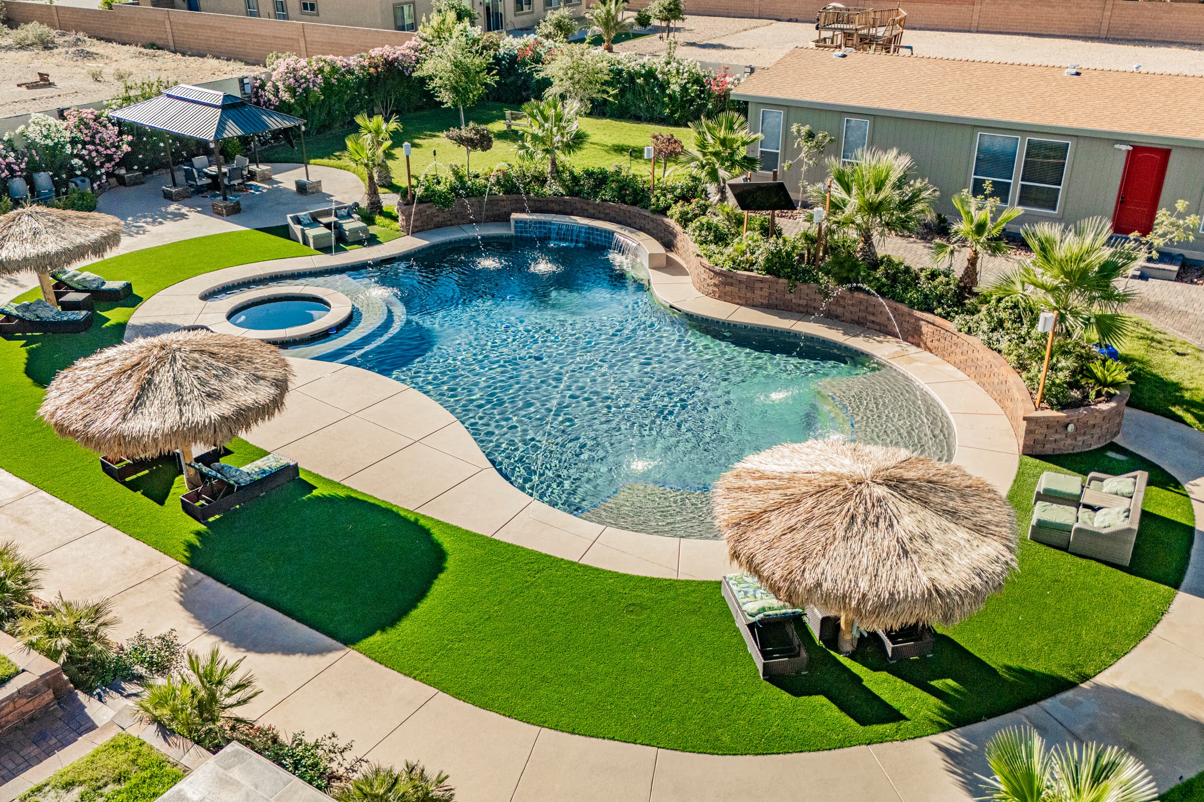 vegasbnb Chartan House Estate | 8BR Las Vegas Vacation Rental • Resort Pool • Weddings | vacation rental photo 2