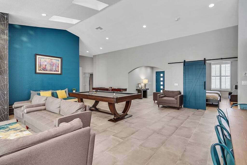 vegasbnb Posh Villa | 8BR Las Vegas Vacation Rental • 5 Baths • 16 Beds • Pool & Spa • Mini Golf | vacation rental photo 23