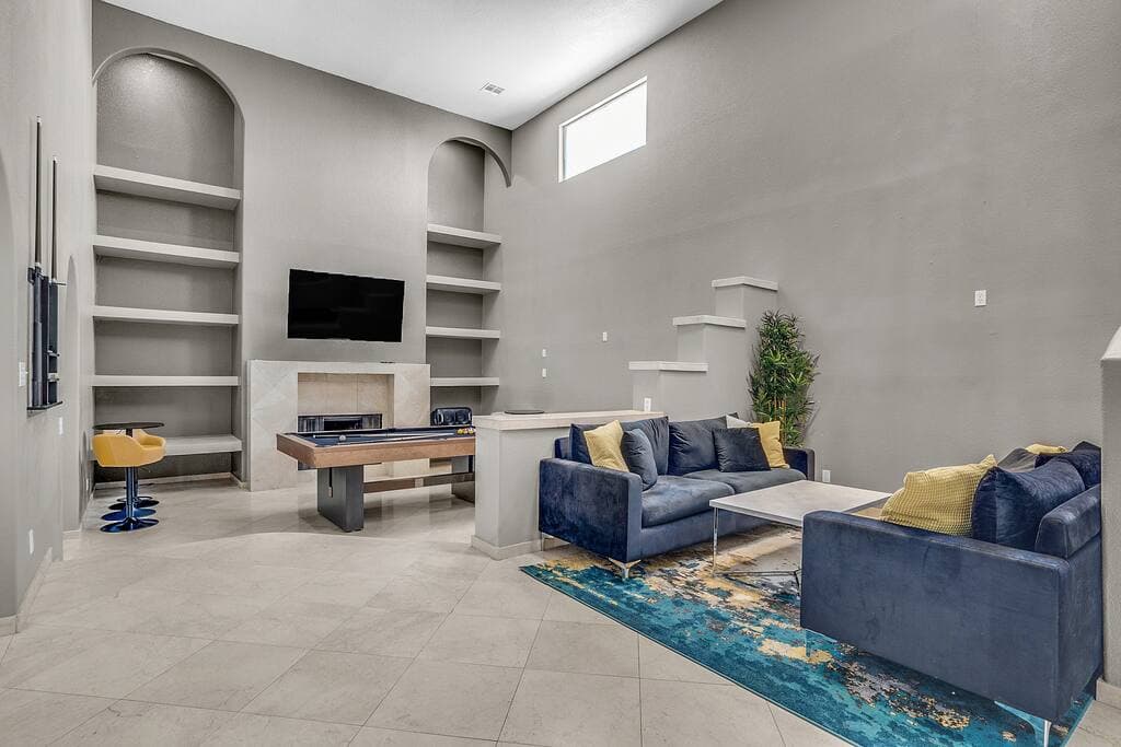 vegasbnb Grand Casa | 8BR Las Vegas Vacation Rental • Strip Views • 21 Beds • Free Spa Heat • Basketball | vacation rental photo 2