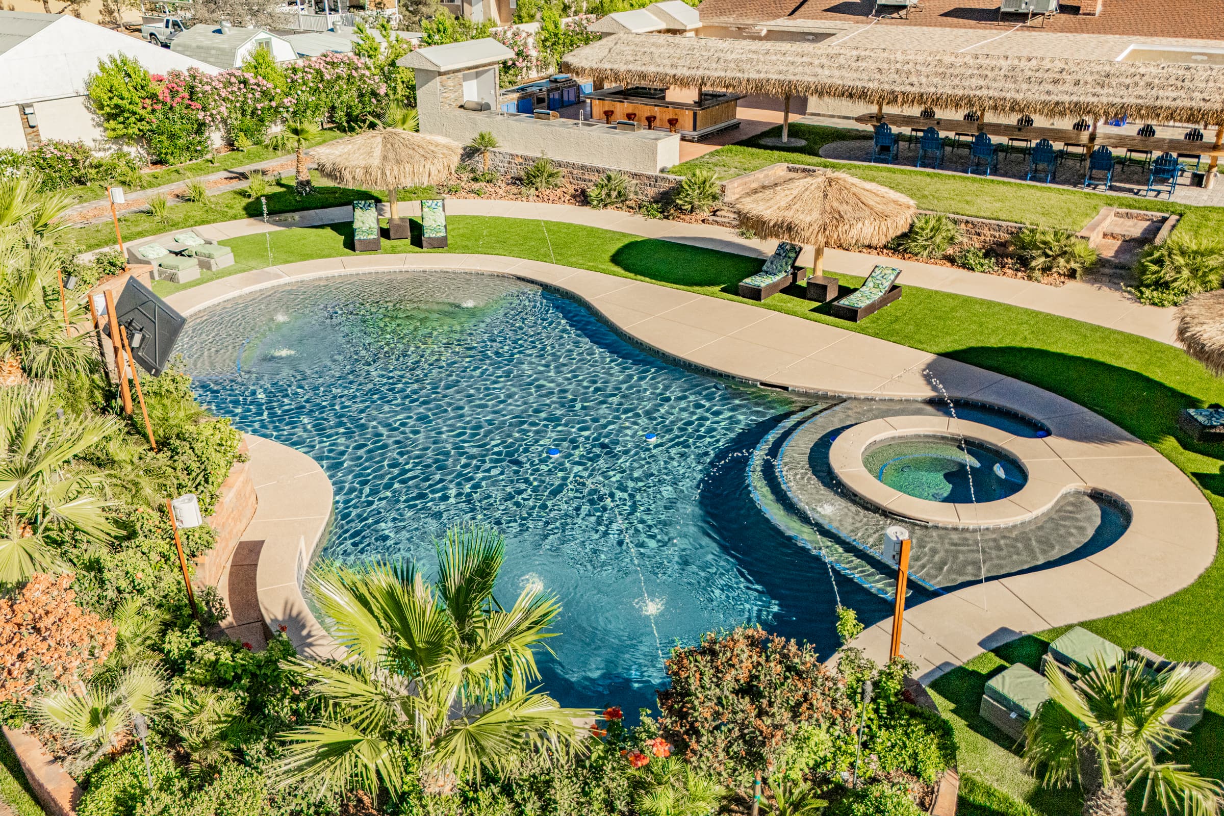 vegasbnb Chartan House Estate | 8BR Las Vegas Vacation Rental • Resort Pool • Weddings | vacation rental photo 4